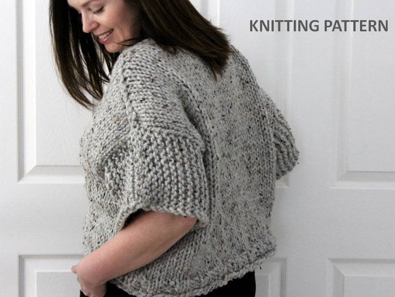 EASY Knit Sweater pattern