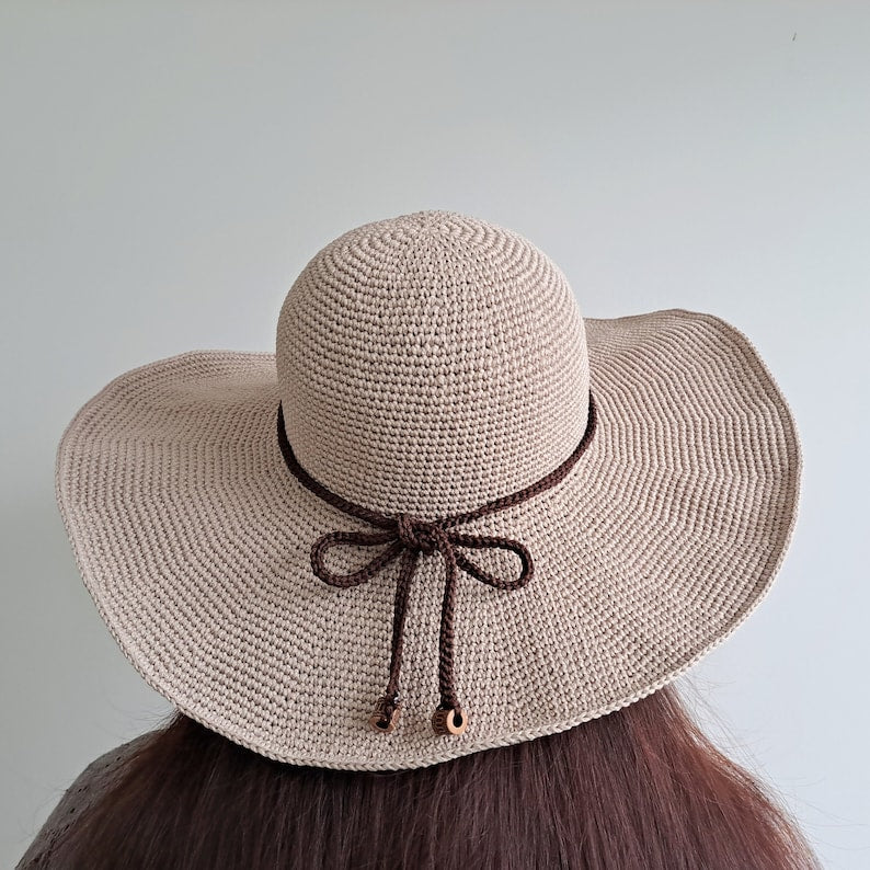 Crochet Large Brim Hat Pattern