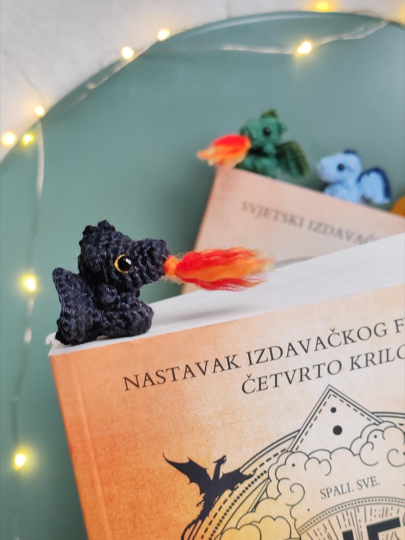 Fourth wing dragon Crochet Pattern