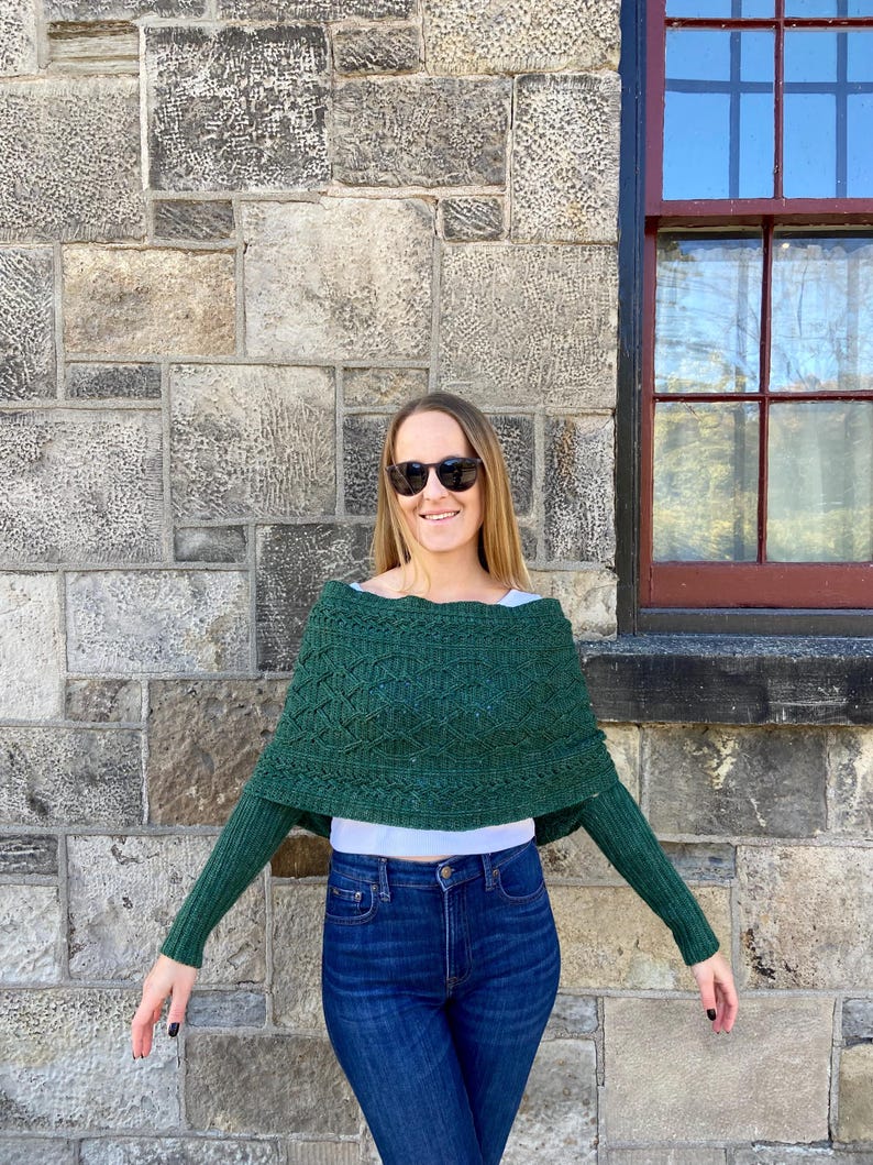 The Niamh Sweater Scarf Crochet Pattern