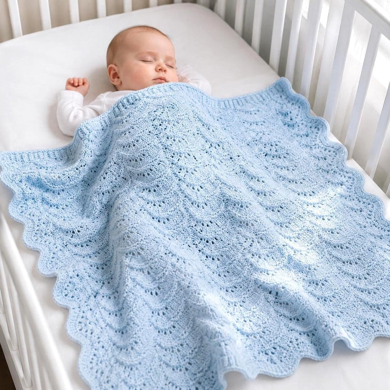 Knitted Baby Blanket Pattern