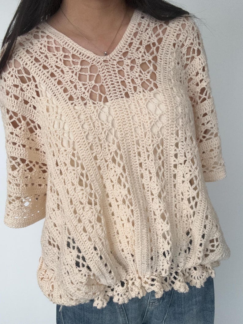 Poncho Crochet Pattern