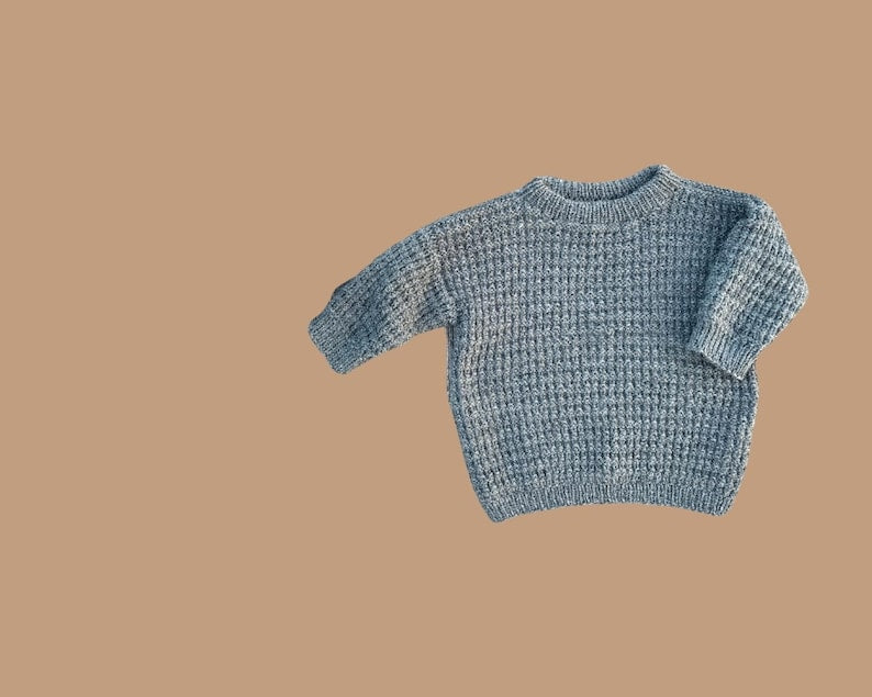 Marsa Knit Baby Sweater Pattern