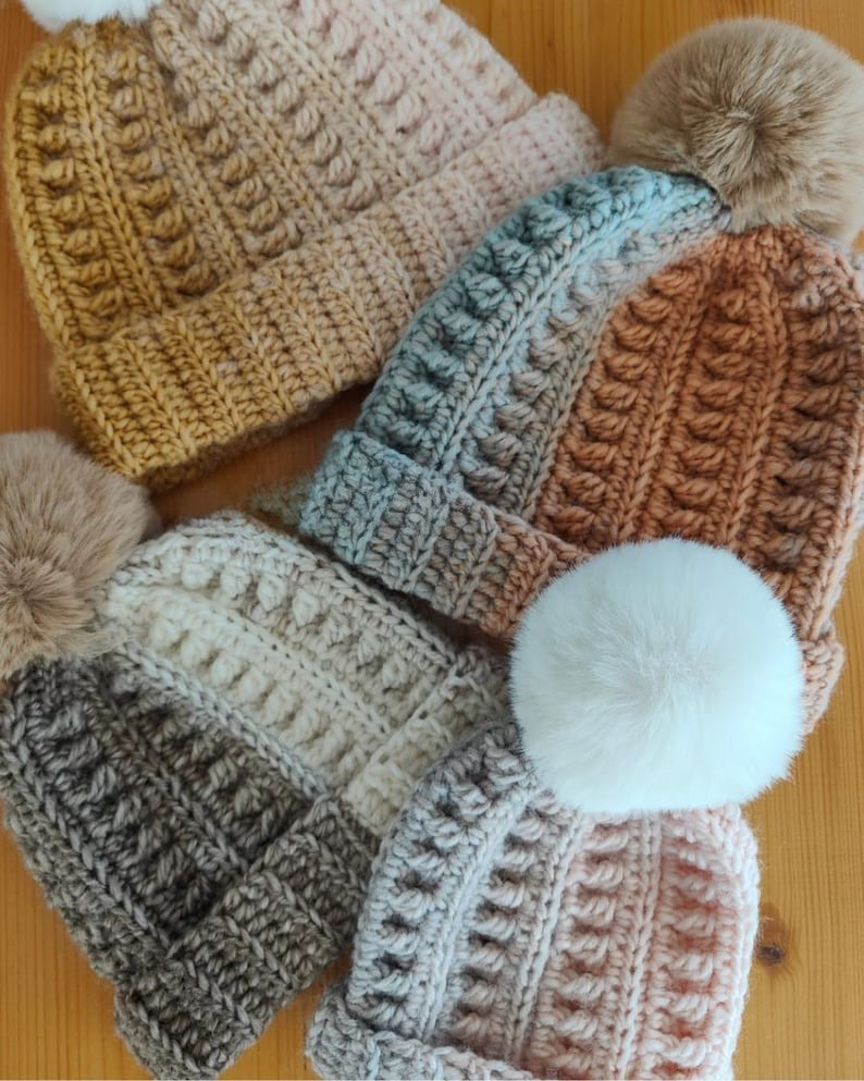 Alpine Beanie Crochet Pattern