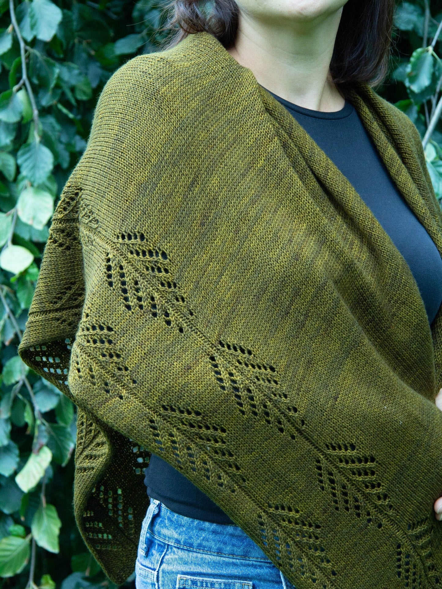 Lace Shawl Knitting Pattern