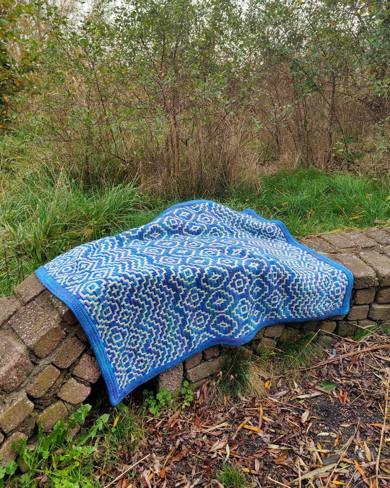 Crochet pattern Moroccan Dreams Blanket