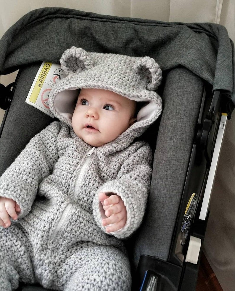 Crochet Baby Romper Pattern