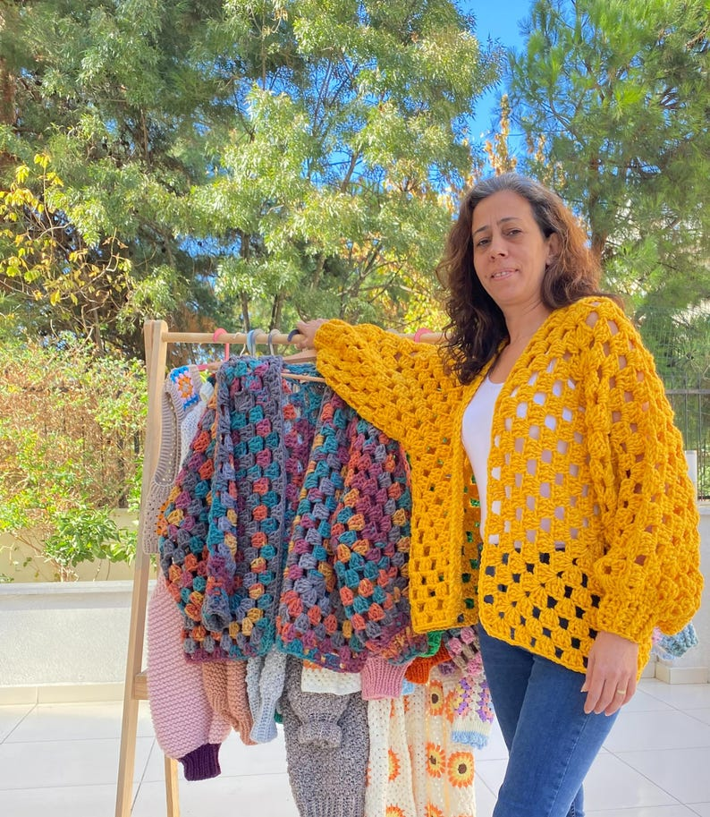 Everyday Use Cardigan, Oversized Cardigan Pattern