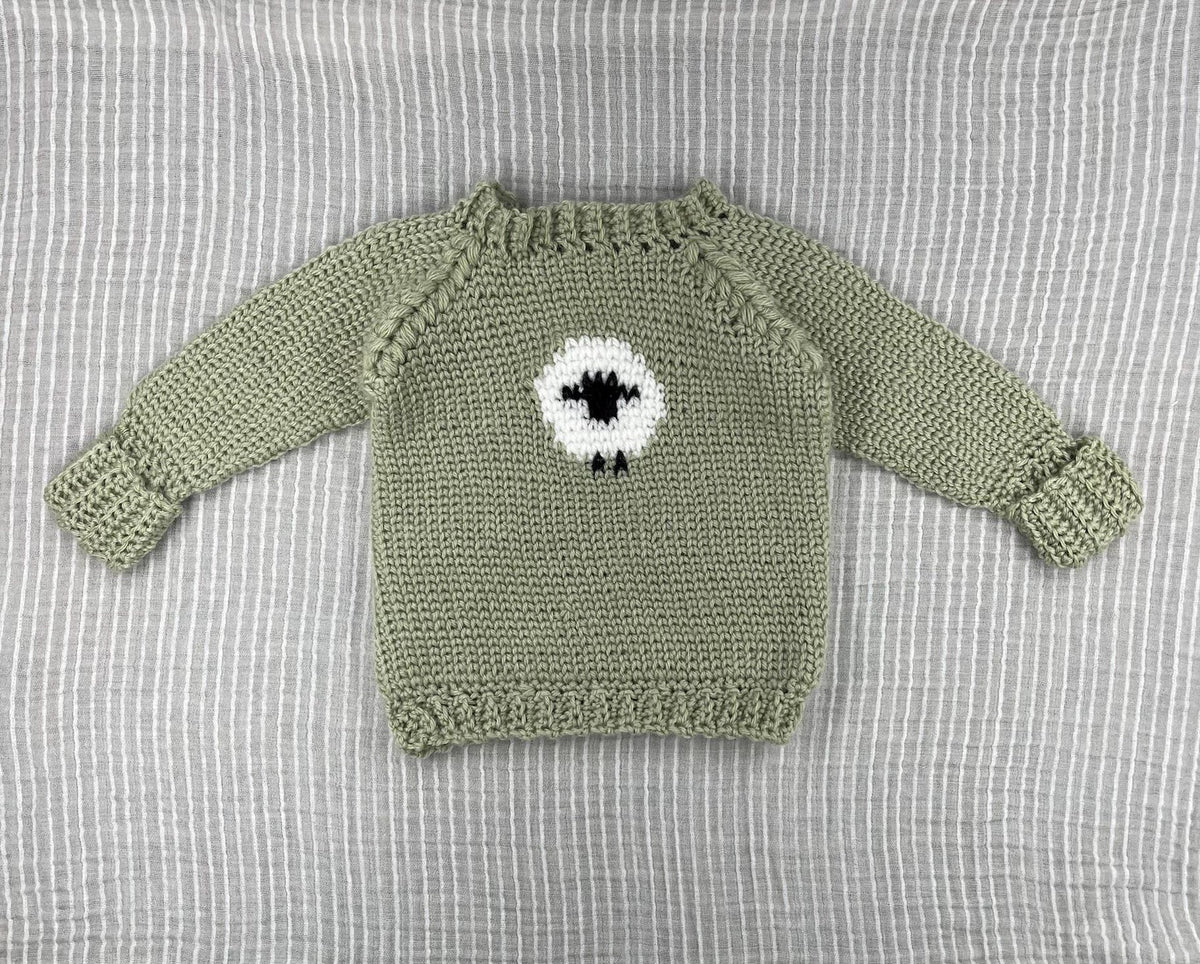 Baby Sheep Sweater Crochet Pattern