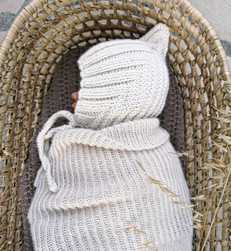 Knitting Pattern Pixie hat for Baby and kids