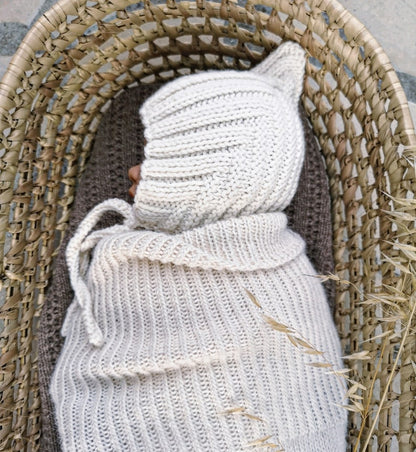 Knitting Pattern Pixie hat for Baby and kids