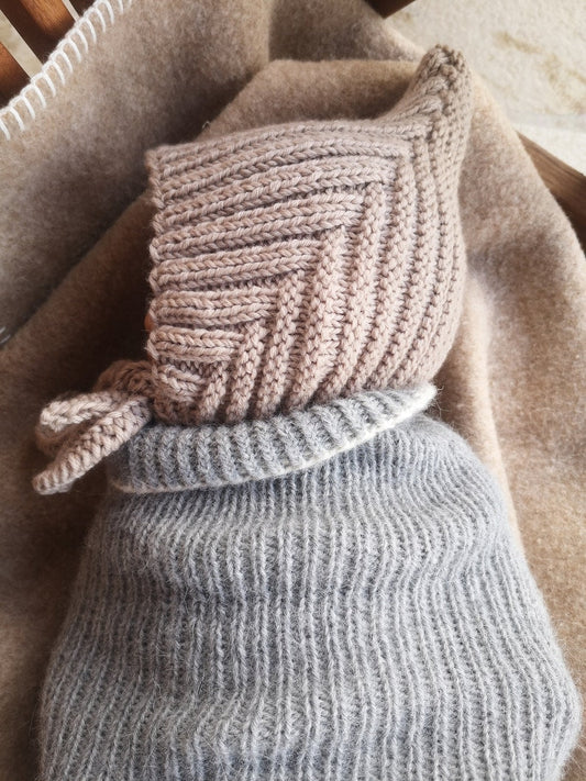 Knitting Pattern Pixie hat for Baby and kids