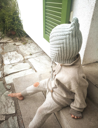 Knitting Pattern Pixie hat for Baby and kids