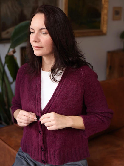 Mellow Mood Cardigan knitting pattern