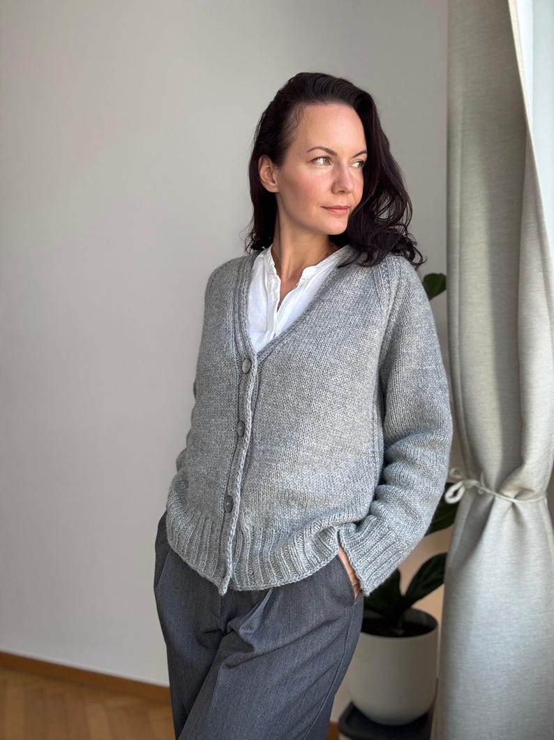 Mellow Mood Cardigan knitting pattern