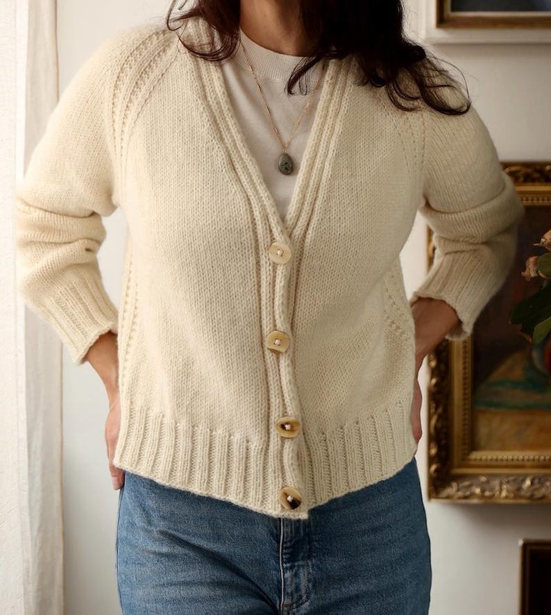 Mellow Mood Cardigan knitting pattern