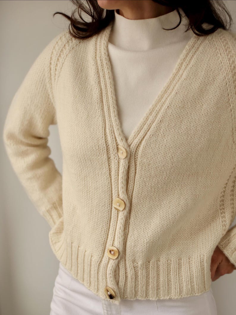 Mellow Mood Cardigan knitting pattern