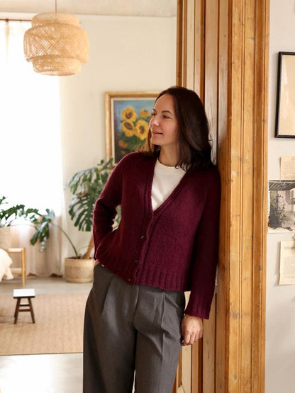 Mellow Mood Cardigan knitting pattern