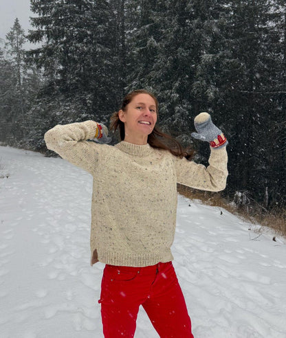 Easy Raglan Sweater Knitting Pattern