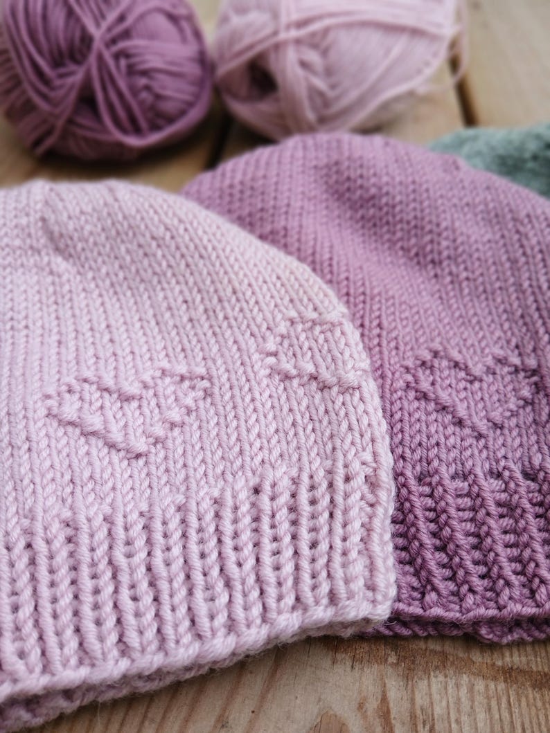 Children's hat knitting pattern