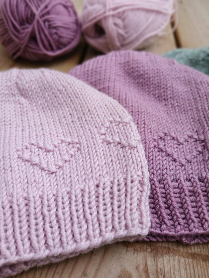 Children's hat knitting pattern