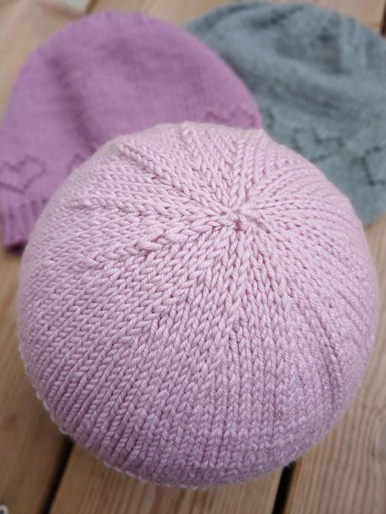 Children's hat knitting pattern