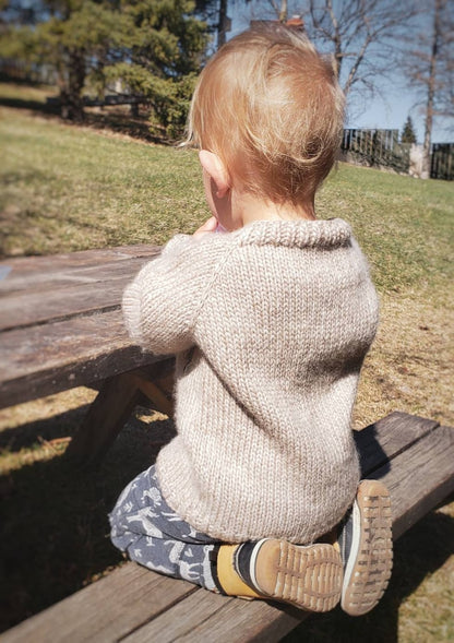 Little Forest Jumper Knitting Pattern