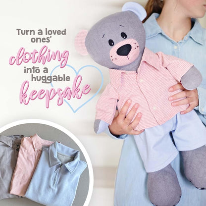 Teddy bear sewing pattern