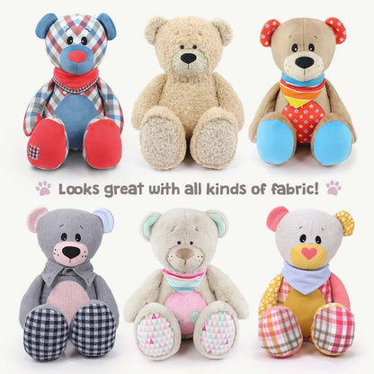 Teddy bear sewing pattern