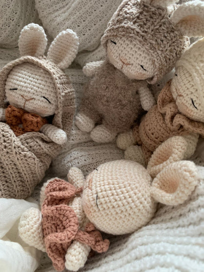 Baby Cake Bunny Crochet Pattern