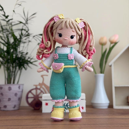 Miraya Crochet Doll Amigurumi Pattern