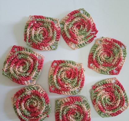 Granny Square Crochet Bucket Hat Pattern