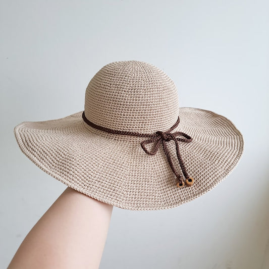 Crochet Large Brim Hat Pattern