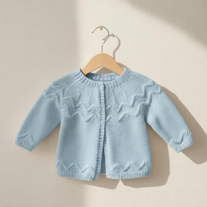 Baby cardigan knitting Pattern