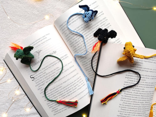 Fourth wing dragon Crochet Pattern