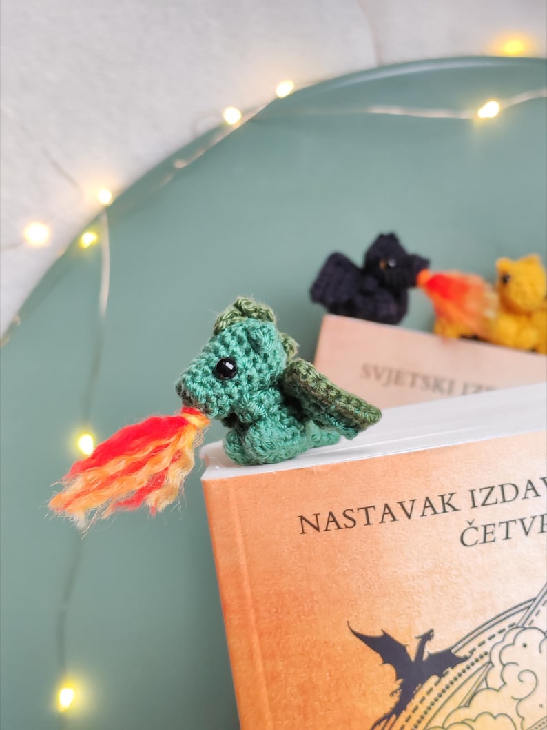 Fourth wing dragon Crochet Pattern