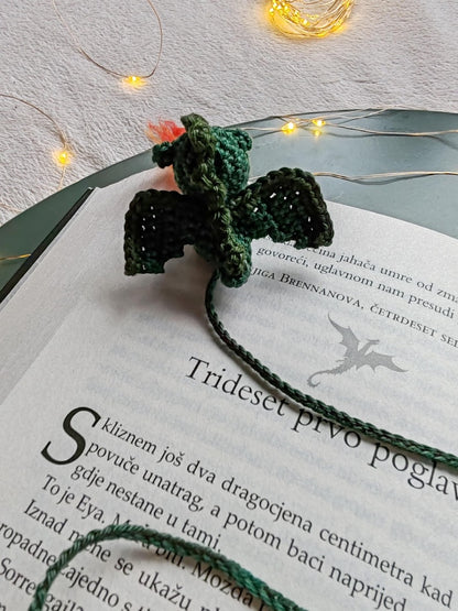 Fourth wing dragon Crochet Pattern