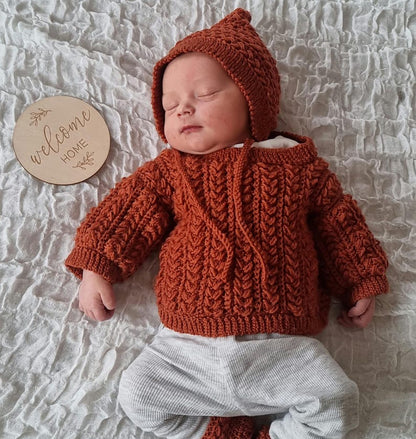 Lyckan Sweater Crochet Pattern