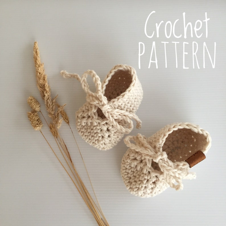 Maia Crochet Booties Pattern