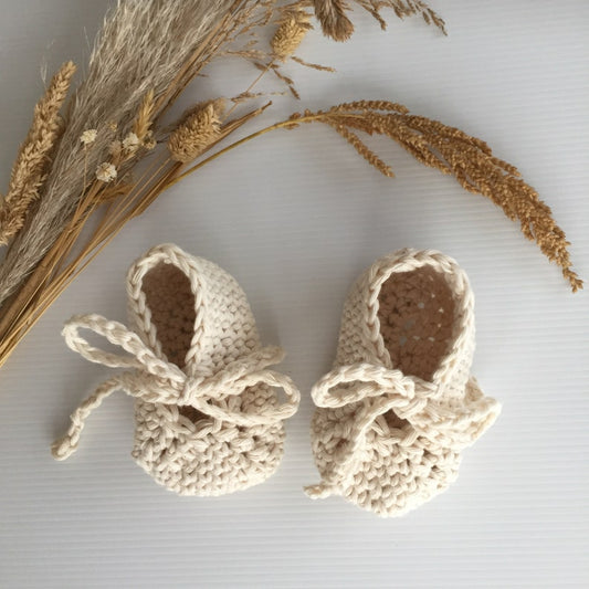 Maia Crochet Booties Pattern