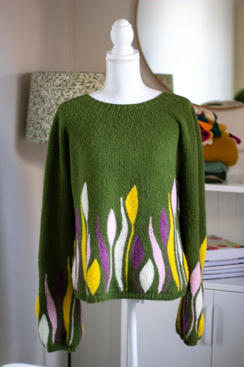 Achira sweater knitting pattern