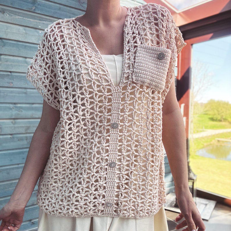 Soft Harmony Cover Up Crochet Pattern