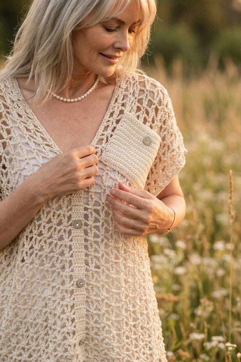 Soft Harmony Cover Up Crochet Pattern