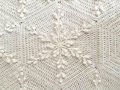 Winter Snowflake Crochet Blanket Pattern