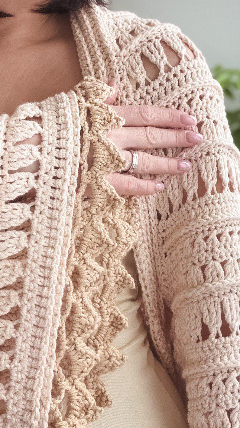 Charlotte Shrug Crochet Pattern