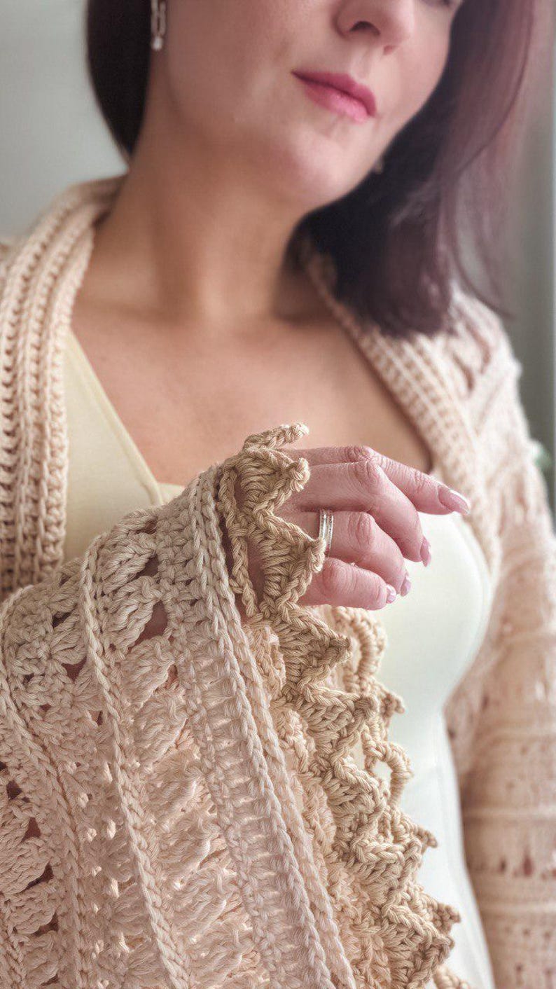 Charlotte Shrug Crochet Pattern
