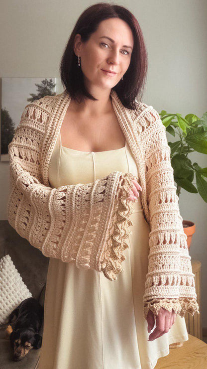 Charlotte Shrug Crochet Pattern