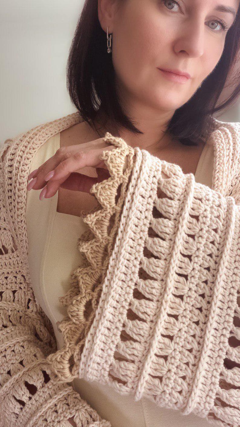 Charlotte Shrug Crochet Pattern