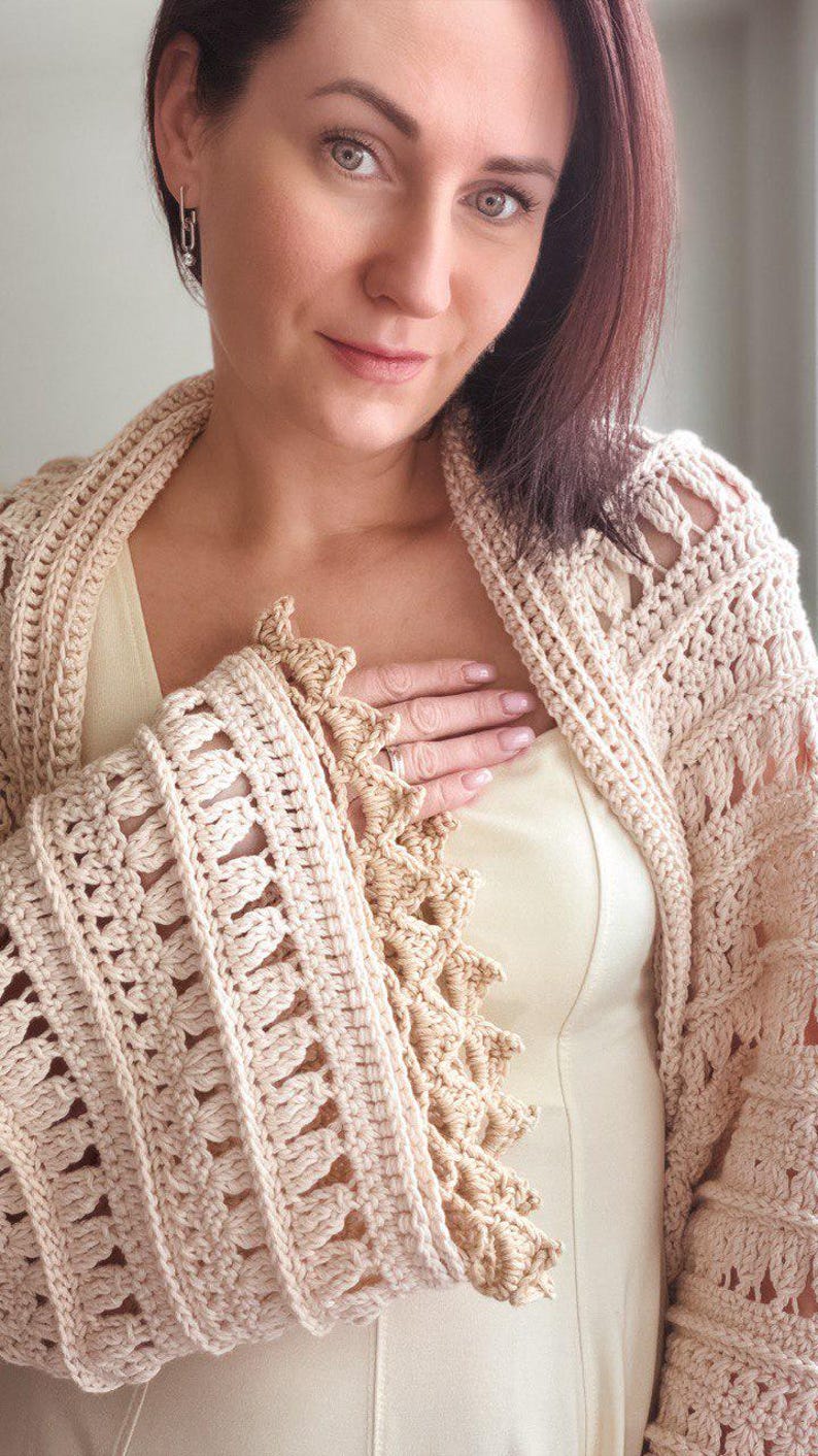 Charlotte Shrug Crochet Pattern