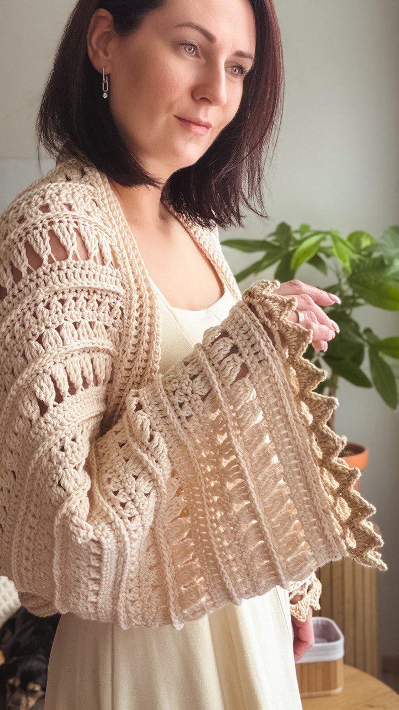 Charlotte Shrug Crochet Pattern